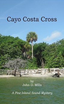 A picture of the cover of the book, cayo costa cross.
